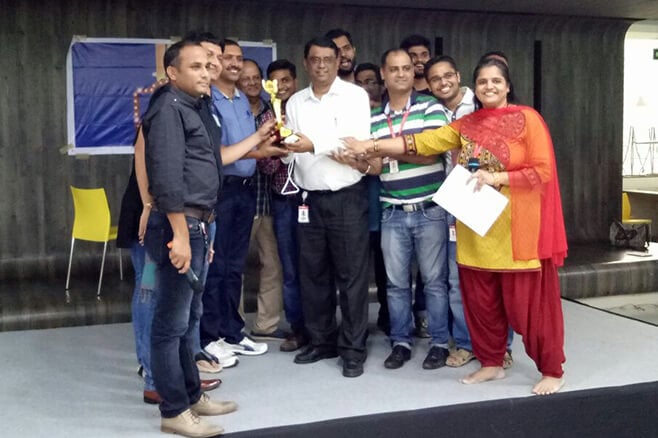 The Winning Team in a Theatre Competition