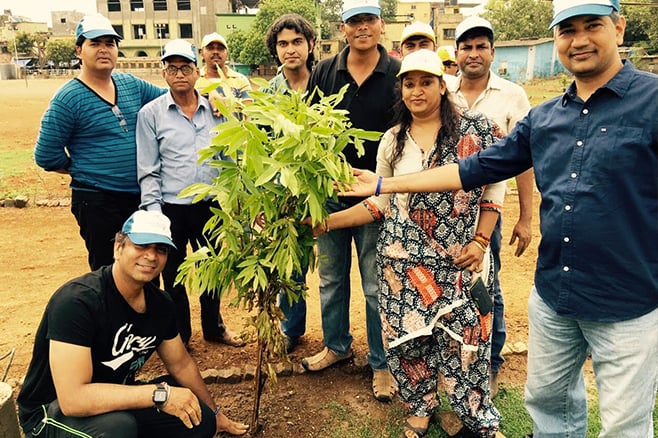 Screen to Green - The Tree Plantation Drive